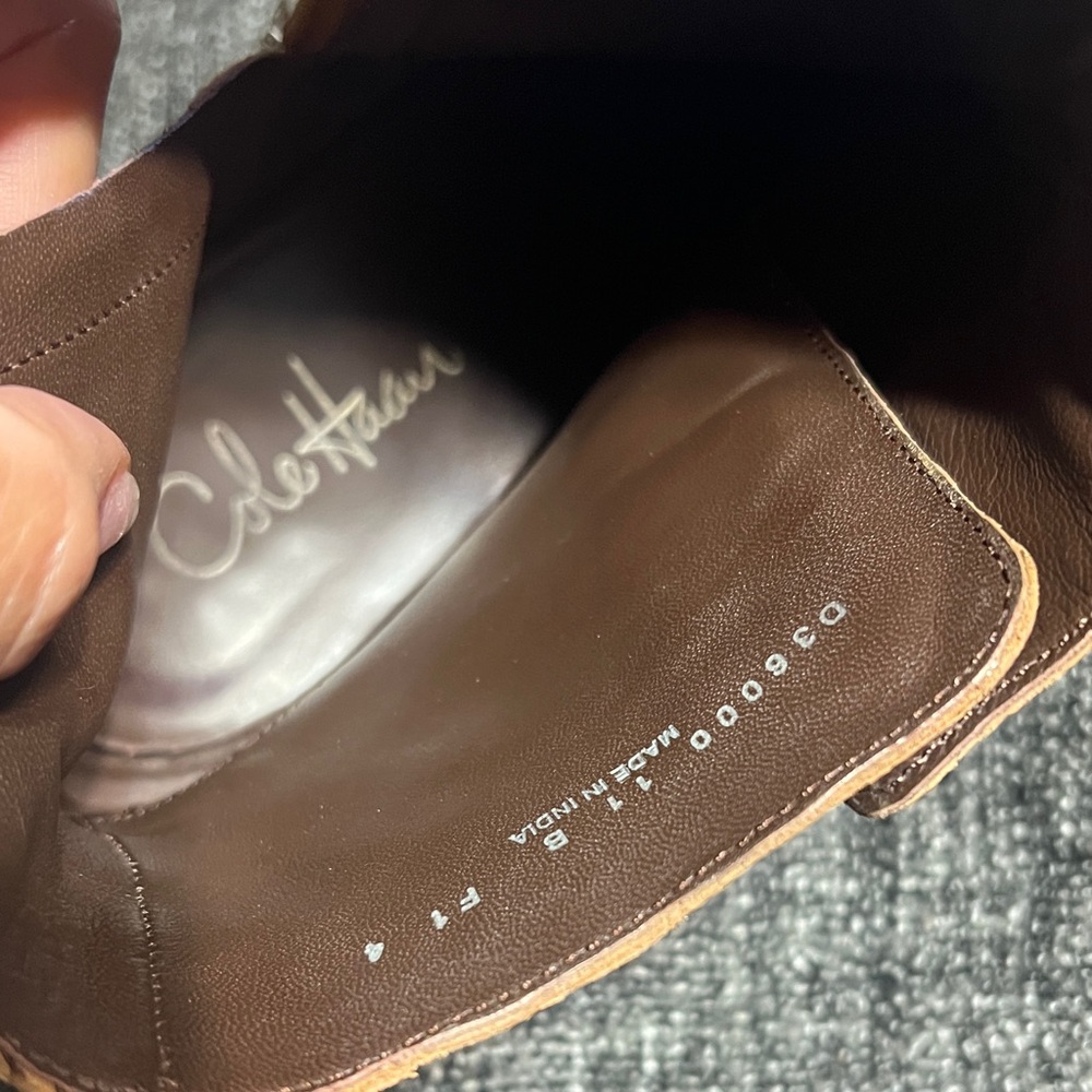 Cole Haan Light Brown Ankle Booties - Picture 2 of 10